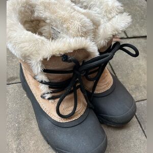 Sorel - Women’s Thinsulate - Tan and Black - Snow Winter Cold Weather Boots